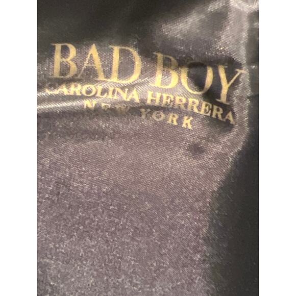 Bad Boy by Carolina Herrera New York Faux Leather Backpack Black - Picture 3 of 5